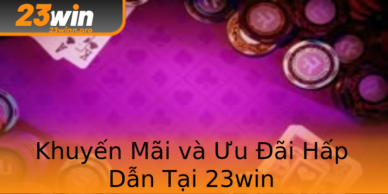 Khuyến Mãi và Ưu Đãi Hấp Dẫn Tại 23win Khuyến Mãi và Ưu Đãi Hấp Dẫn Tại 23win