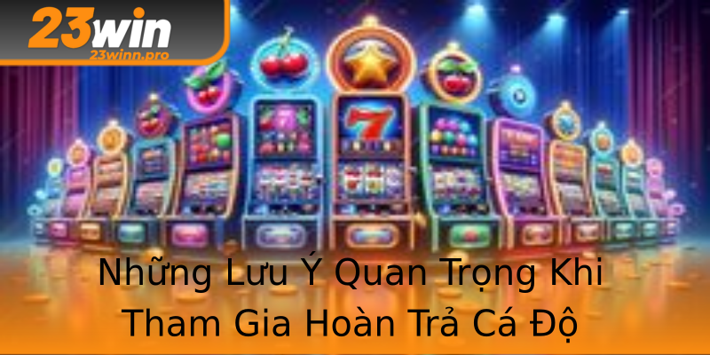 Những Lưu Ý Quan Trọng Khi Tham Gia Hoàn Trả Cá Độ Những Lưu Ý Quan Trọng Khi Tham Gia Hoàn Trả Cá Độ